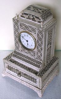 Exceptionally Rare Russian antique KHOLOMOGORY Clock c.1800