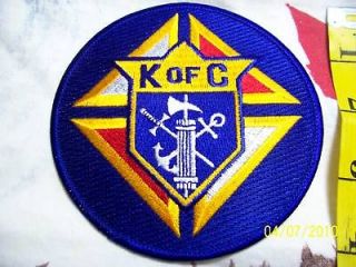 Newly listed KNIGHTS OF COLUMBUS   Sword Anchor Cross Embroidered 4