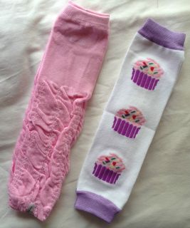 cupcake leg warmers in Girls Clothing (Newborn 5T)