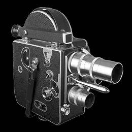 VINTAGE MOVIE CAMERA 8mm Bolex Bell & Howell FLEECE CREW / HOOD (NOT 