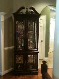 cherry curio cabinet in Cabinets & Cupboards