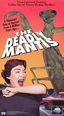 The Deadly Mantis VHS, 1993