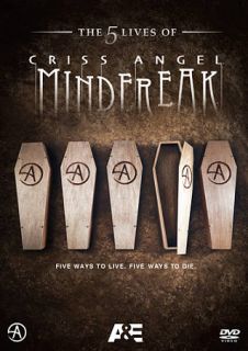 The 5 Lives of Criss Angel Mindfreak DVD, 2009, 2 Disc Set