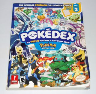 Pokemon Diamond and Pearl Version Vol 2 Pokedex   Prima Official 
