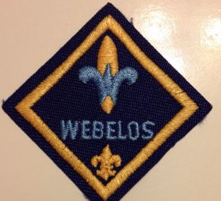 Boy Cub Scout Rank Patch Den Award Webelos Badge BSA Uniform Shirt
