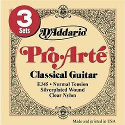 sets DAddario EJ45 Pro Arte Classical Guitar Strings