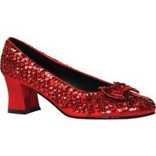 Ha56rdlg/Ha56rdmd/Ha56rdsm Vinyl Shoe Sequin Red Womens Large/Medium 