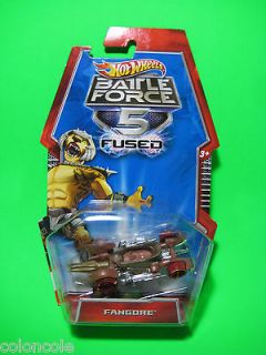 Hot Wheels Battle Force 5 Fused Fangore Vehicle Scale 164 New Series 