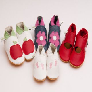 ZORBIT by DAISY ROOTS Girls Soft Leather Baby Shoes Now Only £9.95
