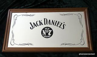 Vintage Jack Daniel`s Old No 7 Brand Pub Advertising Promotion Glass 
