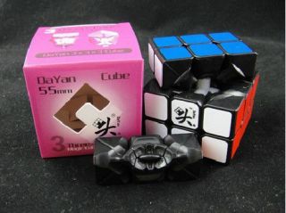 US Seller  Dayan V 5 ZhanChi 3x3 55mm Black Speed Cube 3x3x3 Magic 