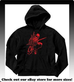 Deadpool MERC Hoodie Hooded Sweatshirt   All Sizes