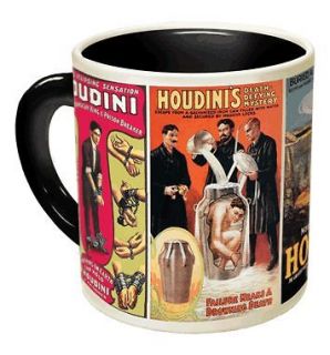 HARRY HOUDINI 12 OZ COFFEE MUG Cup INCREDIBLE ESCAPING