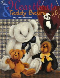 Heartbeats & Teddy Bears Tole Painting Pattern Book