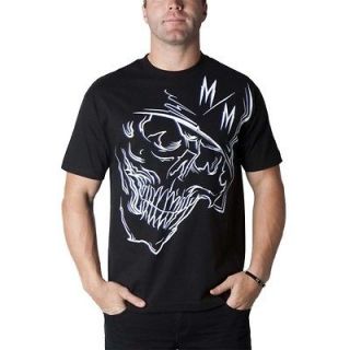 Metal Mulisha Two Some T Shirt Black Mens clothing skull fmx motox