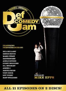 Russell Simmons Def Comedy Jam All 11 Episodes DVD, 2007, 2 Disc Set 