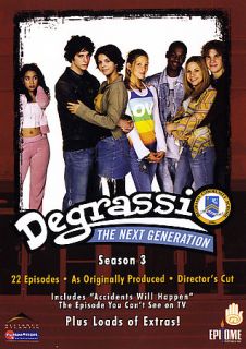 Degrassi The Next Generation   Season 3 DVD, 2006, 3 Disc Set