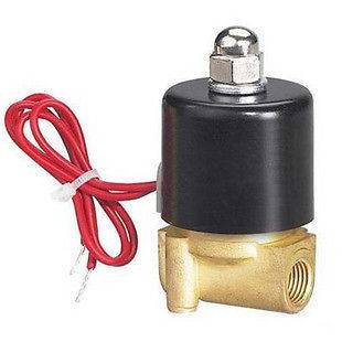 2way 2position AC 110V 1/4 Electric Solenoid Valve Water Air N/C Gas 