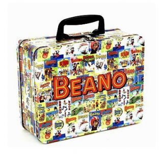 THE BEANO COMIC COVERS DENNIS THE MENACE LUNCH BOX TOTE TIN CASE NEW