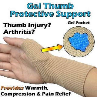 Gel Thumb Hand Wrist Support Brace Arthritis Pain Gout Ligament Sports 