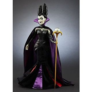 New Maleficent Villains Disney Designer Collectors Doll Boxed Ltd Ed 