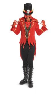Underworld Ringmaster Devil Adult Costume Size L Large NEW Midnight 