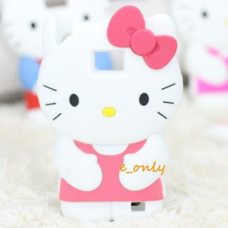 New Hello Kitty Soft Silicone Skin Case Cover For Samsung i9100 Galaxy 