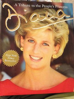 Tribute to the Peoples Princess Diana Hardback book with Jacket