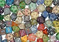 50 assorted Chessex (1/2 pound of dice) for DND shadowrun battletech 
