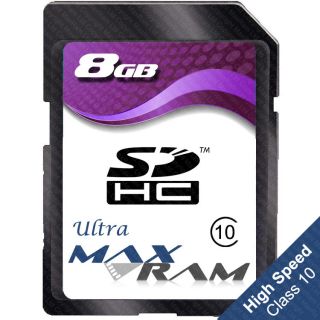 8GB SDHC Memory Card for Digital Cameras   GE Smart Series C1433 