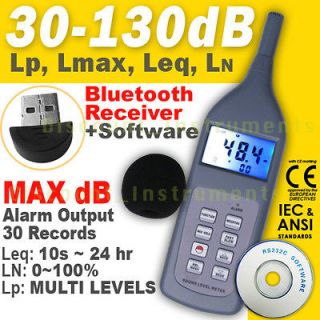 SL5868 Digital Noise Sound Pressure Level Meter 30~130 dB Decibel + CD 