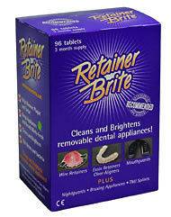 RETAINER BRITE 96 Tablets LOW PRICE + * Out of Box *+ F R E E Ship