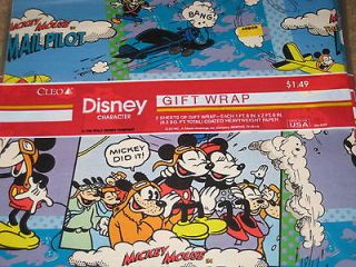 mickey mouse wrapping paper in Wrapping Paper