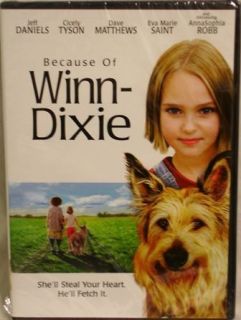 Because of Winn Dixie NEW Family DVD Jeff Daniels