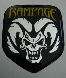DODGE EMBLEM OVERLAY rampage front emblem overlay for ram 1500 2500 