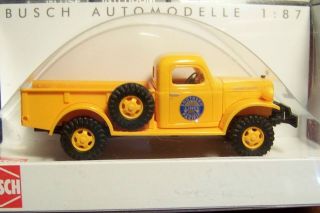   Busch Southern Pacific SP 1950s Dodge Power Wagon MOW Truck : MODEL