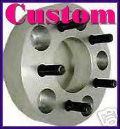   ADAPTERS SPACERS CHEVY FORD GMC TOYOTA DODGE VW 5 LUG CUSTOM MADE USA