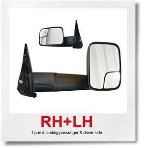 02 08 07 06 05 04 03 Ram Power Tow Towing Mirrors Set