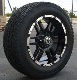 20 Black Wheels & Tires Ford Truck F150, Expedition 20x9, 20 inch 