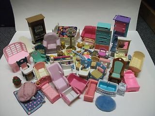   Price Loving Family Huge Lot Dollhouse Furniture Accessories Pets etc