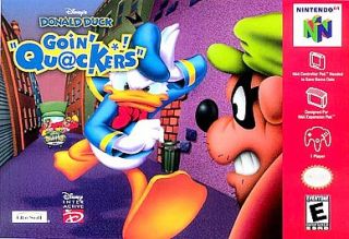 Donald Duck Goin Quackers Nintendo 64, 2000