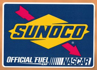 Brand New  Official Fuel of Nascar Racing Decal / Sunoco Sticker