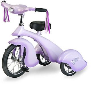   Girls Retro Tricycle With Working Light Modeled After 1934 Van Doren
