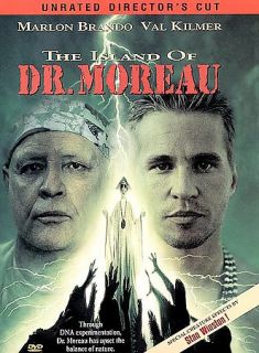 The Island of Dr. Moreau DVD, 1997, Unrated Directors Cut