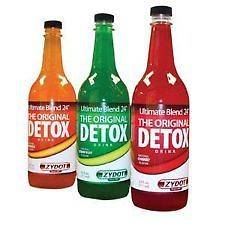 Detox FLUSH Drink THREE Flavors ZYDOT 16 fl oz w/DRUG STRIP TESTS