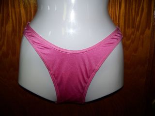 Newly listed NWOT Vintage Pink High Cut Bikini Bottoms Sz Small 