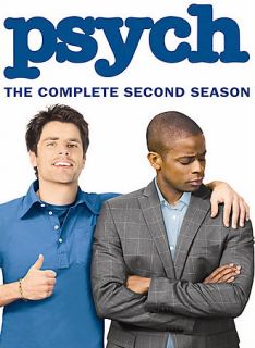 Psych   The Complete Second Season DVD, 2008, 4 Disc Set