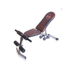 Fitness FID Bench Adjustable Upright Flat Incline Decline Settings 