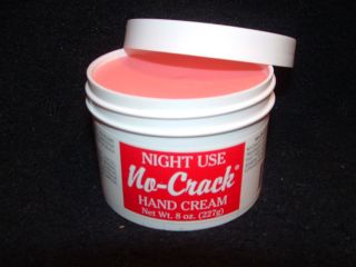 No Crack Hand Cream 8oz Night Use Cream ~ The BEST
