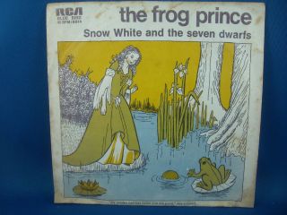 The Frog Prince [7 single 45] Snow White and the Seven Dwarfs